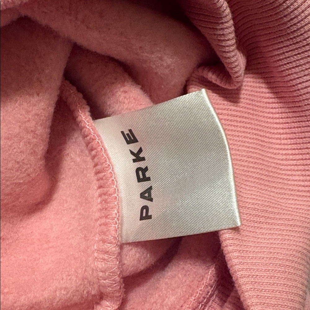 Parke Valentines Varsity Blush Mockneck, NEW - Picture 12 of 13